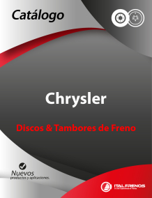 Discos y Tambores de Freno para CHRYSLER