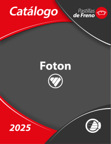Pastillas de Freno para Foton