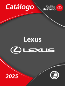 Pastillas de Freno para Lexus