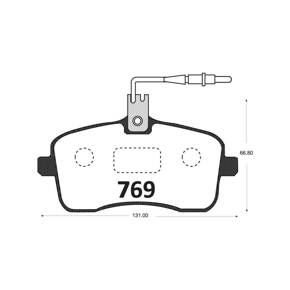 Jeu De Plaquettes De Frein Avant BENDIX Pour Peugeot 407 Coupé 2.2 16V 120ch - Réf. 573131B - Neuf